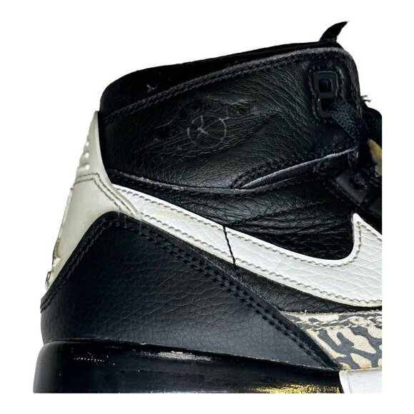 Nike Air Jordan Retro Legacy 312 GS Black Cement Oreo Gray Shoes AT4040-001 SZ 4 - Picture 6 of 16